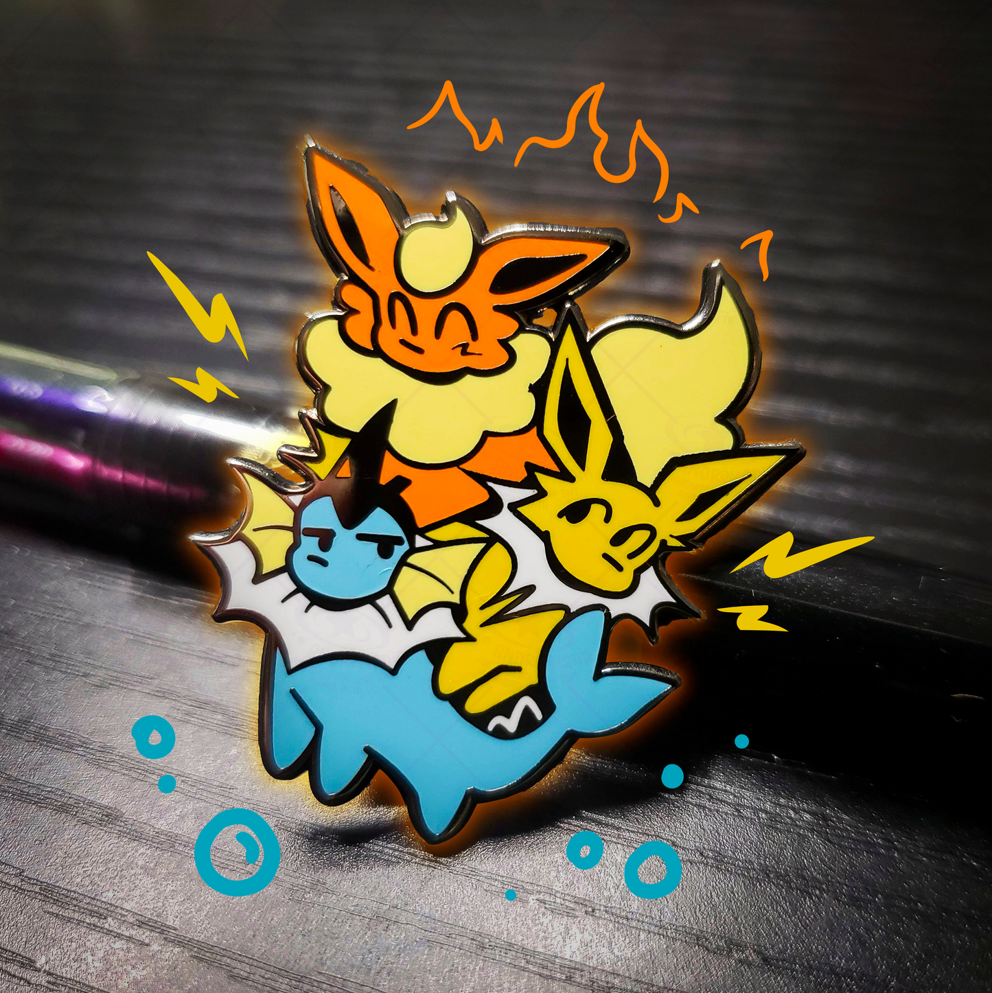 Eevee ^-^ Enamel Pin