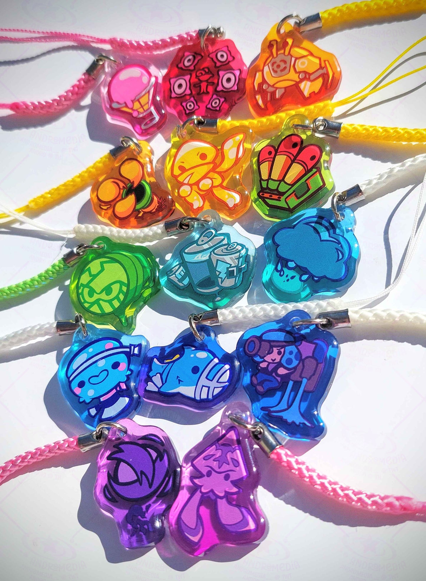 Special Weapons Phone Charms