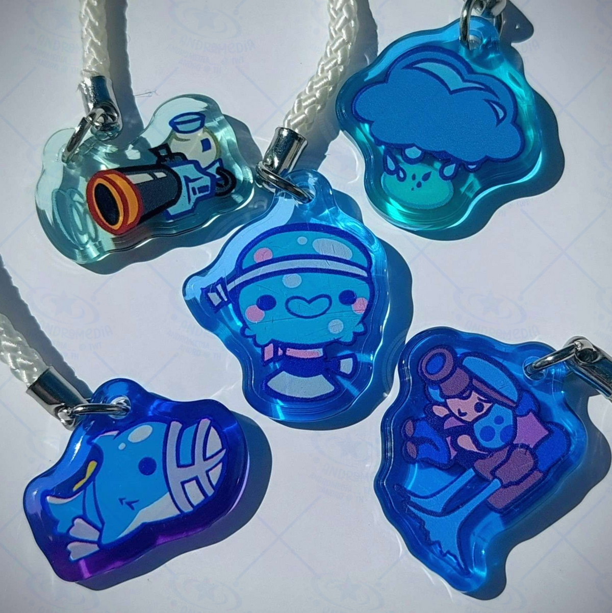 Special Weapons Phone Charms