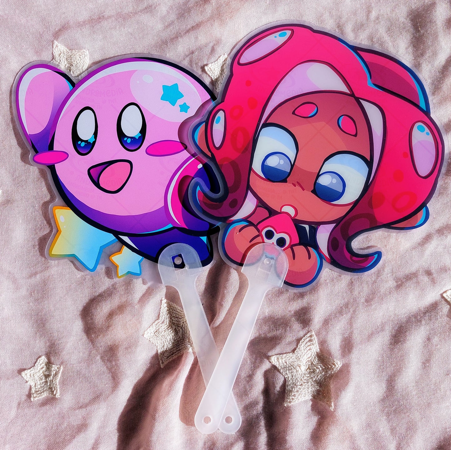 Agent 8 + Kirby Hand Fans