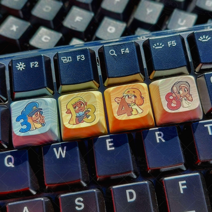 Agent Keycap Phone Charms