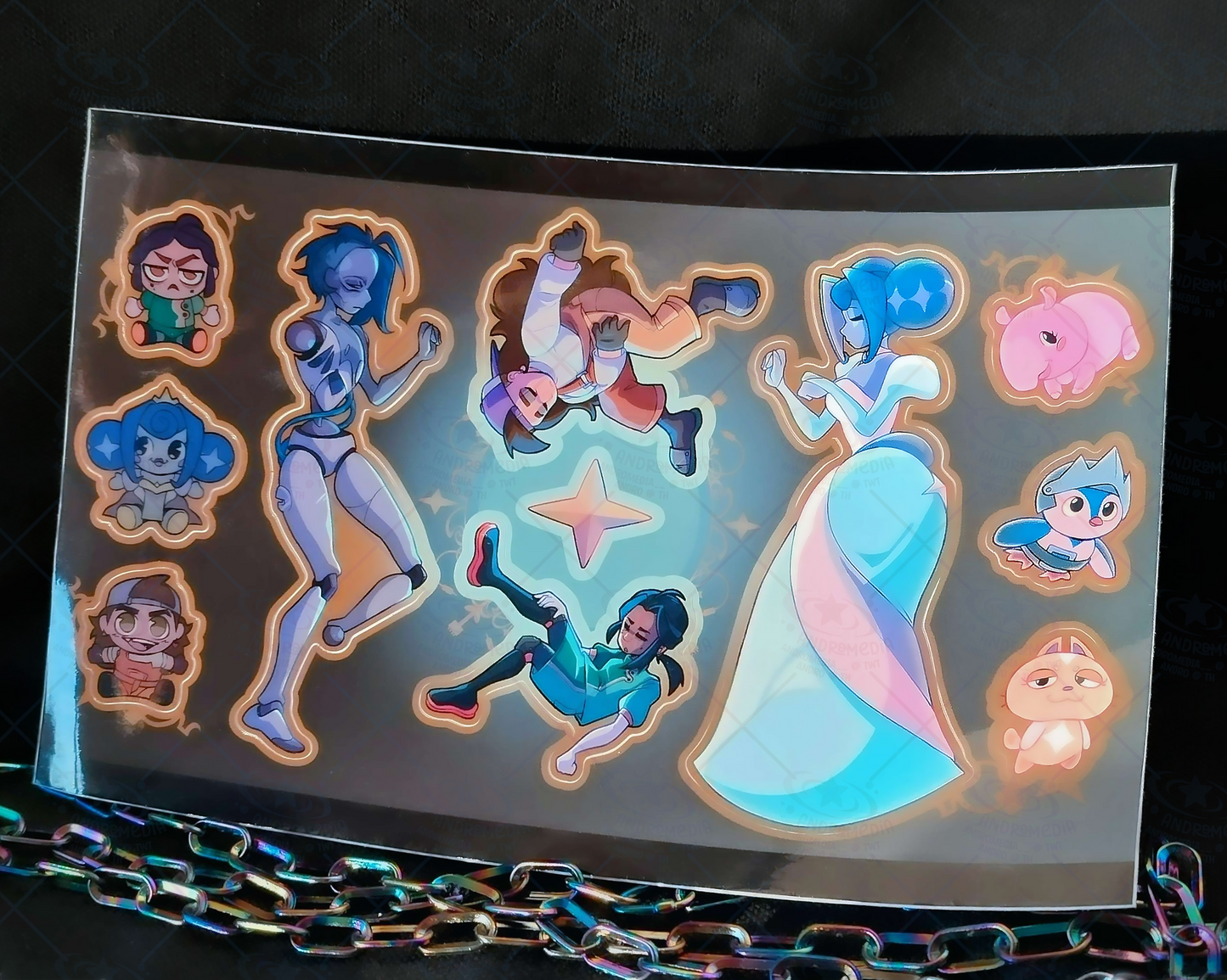 Knights of Guinevere Sticker Sheet