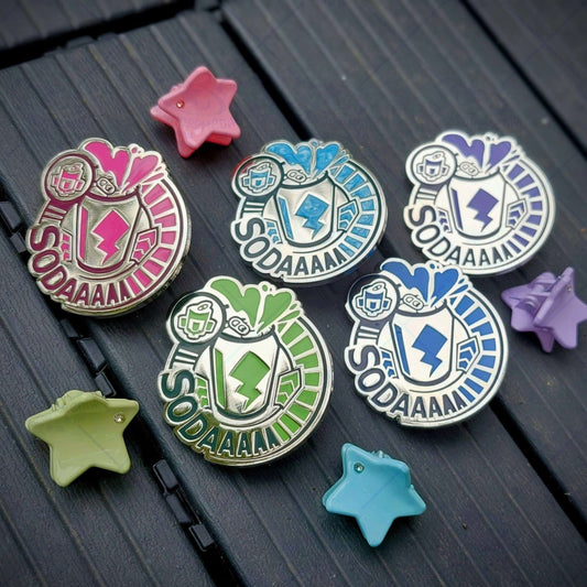 SODAAAAAA Enamel Pin