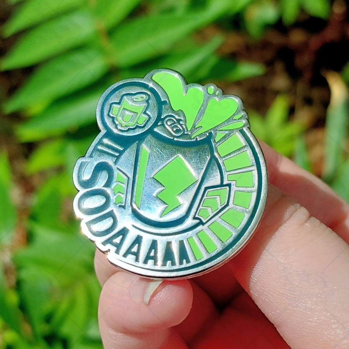 SODAAAAAA Enamel Pin