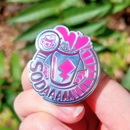 SODAAAAAA Enamel Pin