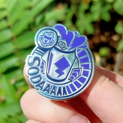 SODAAAAAA Enamel Pin