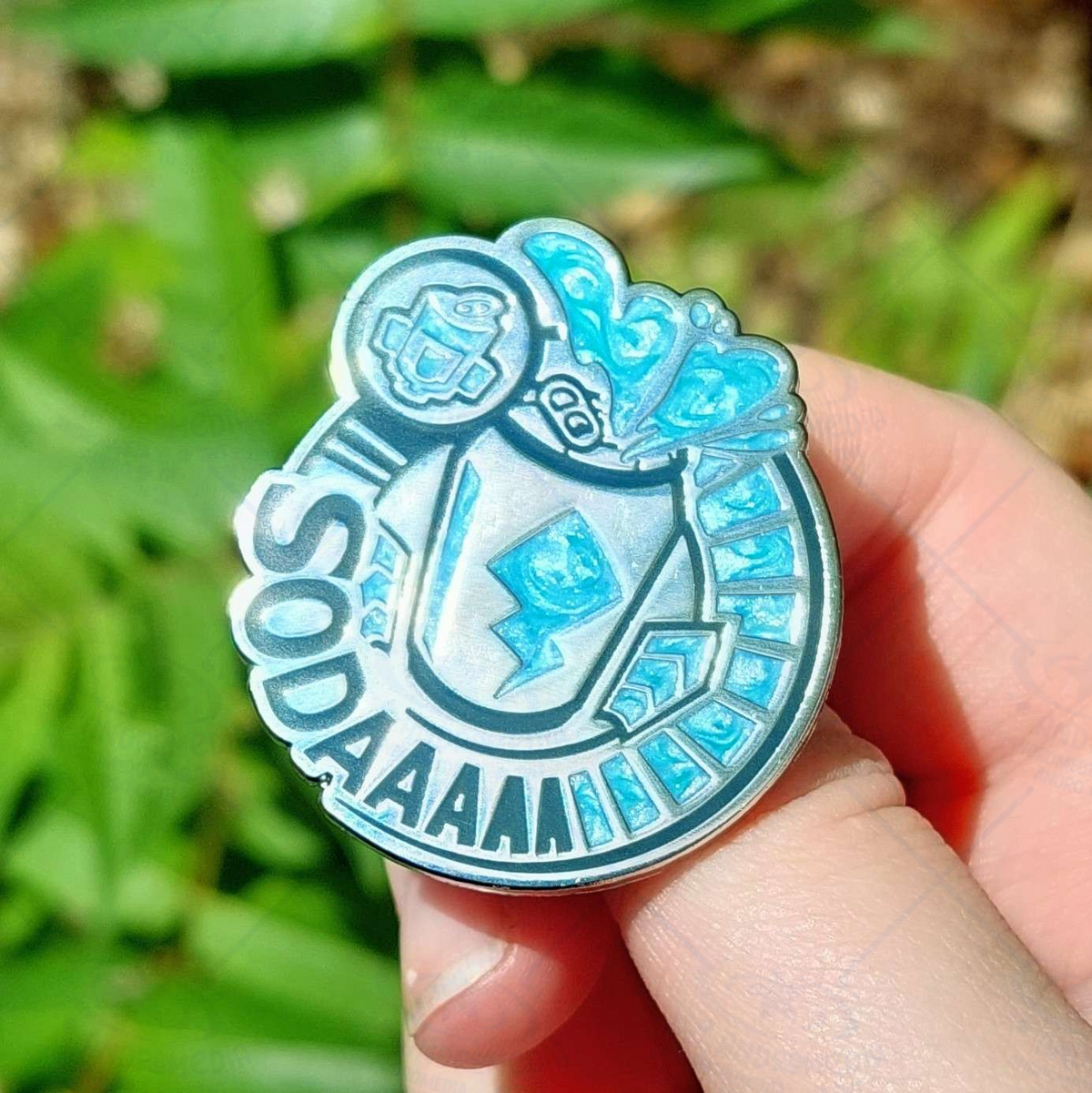 SODAAAAAA Enamel Pin