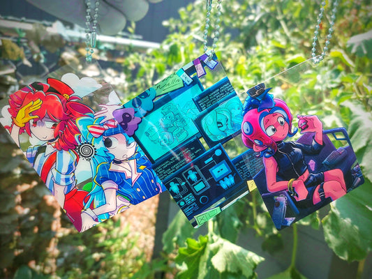 Plastic PVC Keychains (Splatoon + Vocaloid)