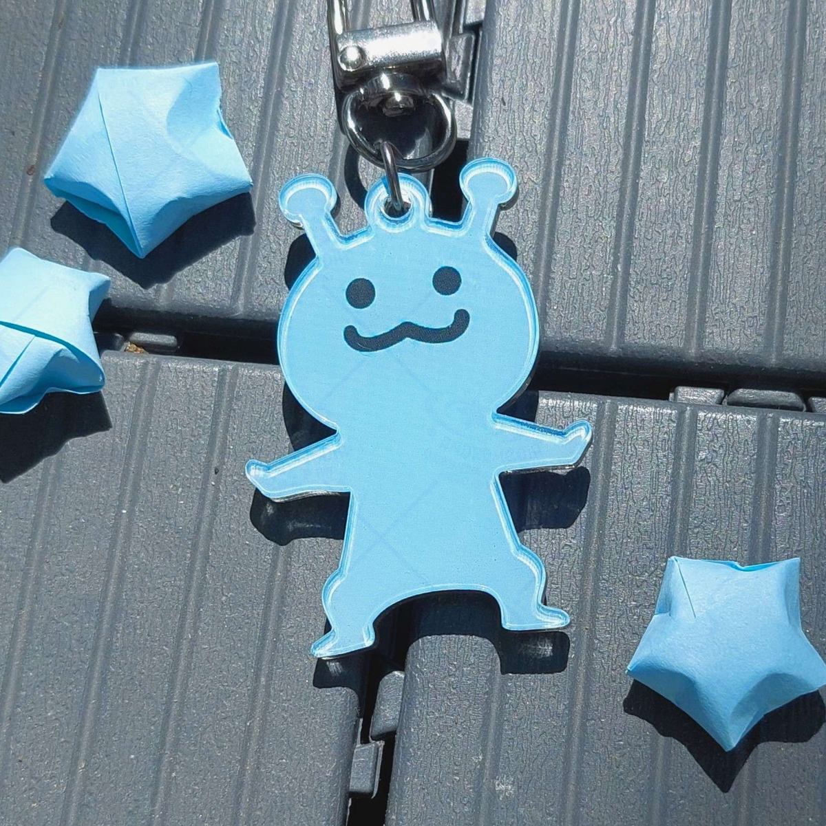 Lightning Bolting Keychain (Rhythm Heaven)