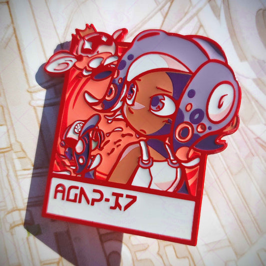Side Order Color Chip Enamel Pin