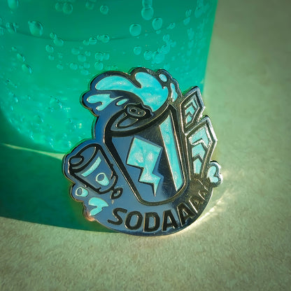 SODA!!!!!!! Enamel Pin