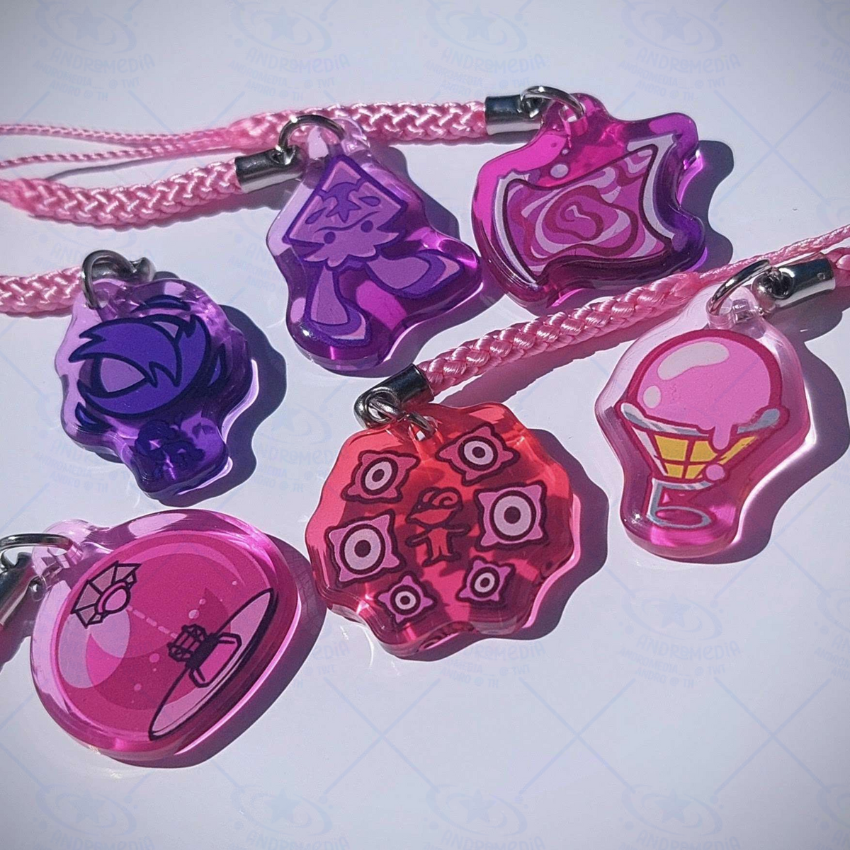 Special Weapons Phone Charms