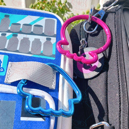 Squid and Octo Metal Carabiners