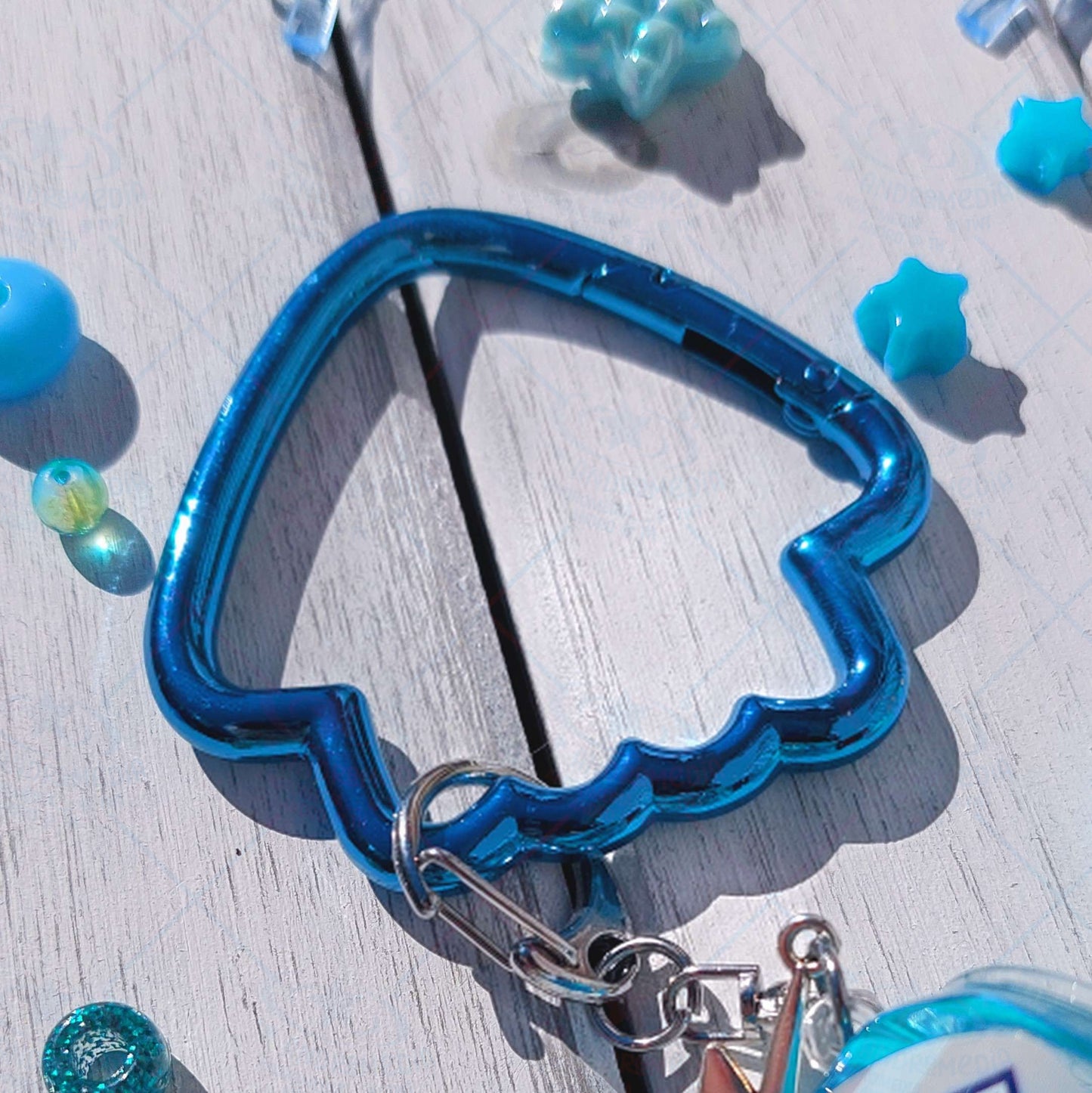 Squid and Octo Metal Carabiners