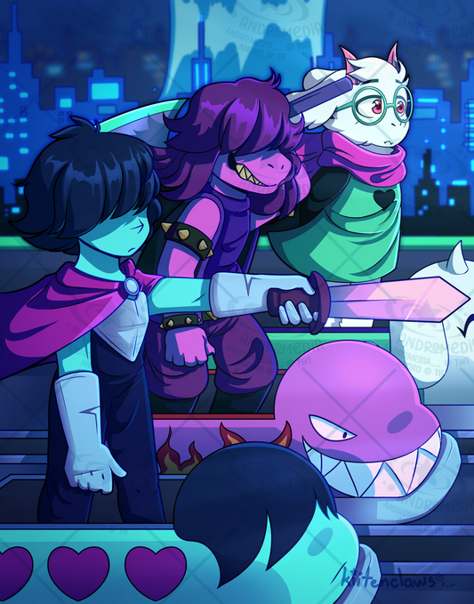 Deltarune Print